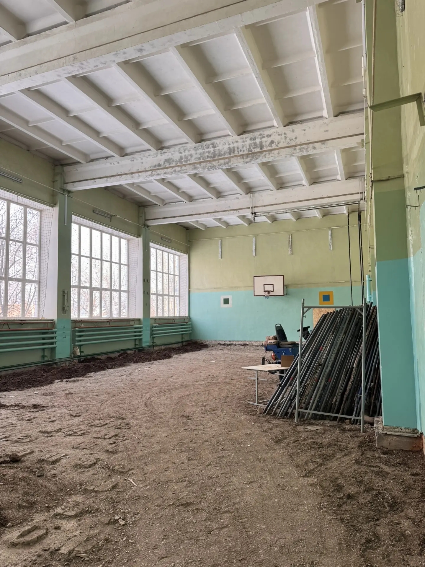 8 нче мәктәптә капиталь ремонт дәвам итә!