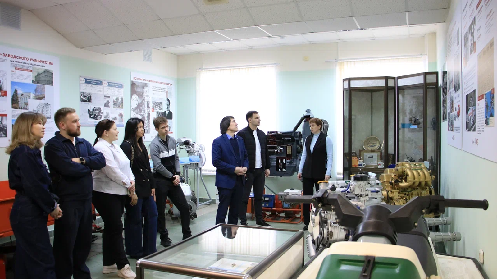Клуб молодых учёных побывал на производстве ОДК‑УМПО
