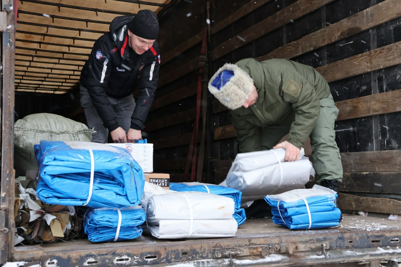 Октябрьскийдан 25нче гумконвой СВО зонасында!