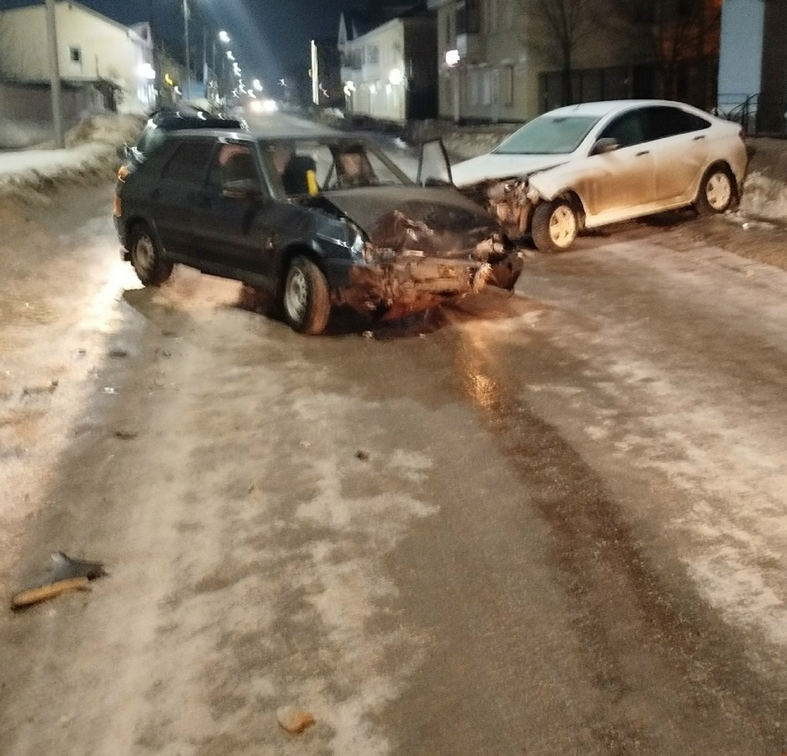 Четырнадцатая въехала на Ладу Весту