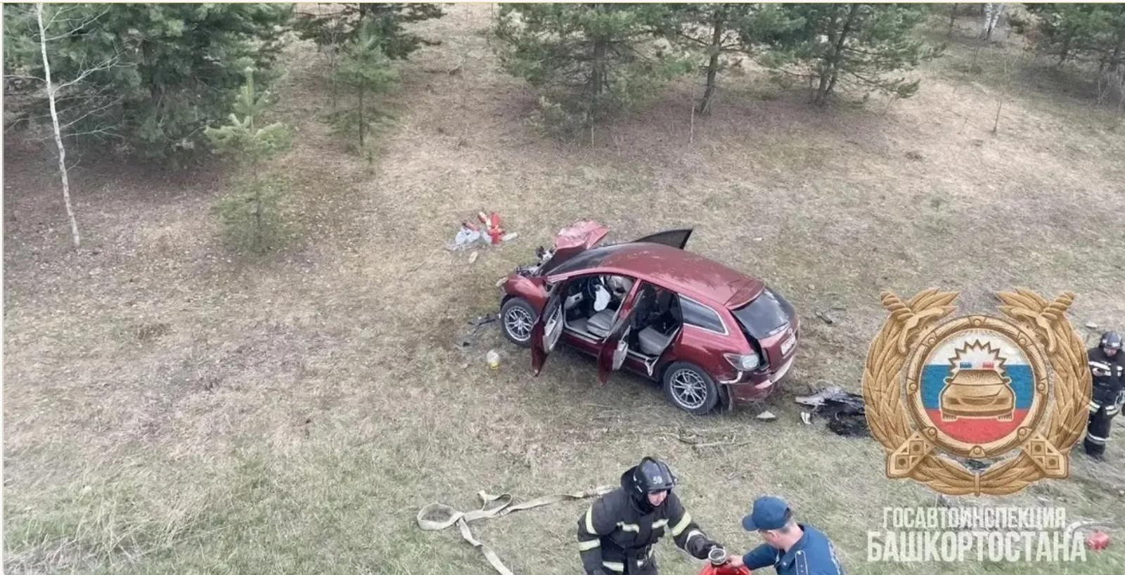 Четыре человека, в том числе двое детей пострадали в ДТП