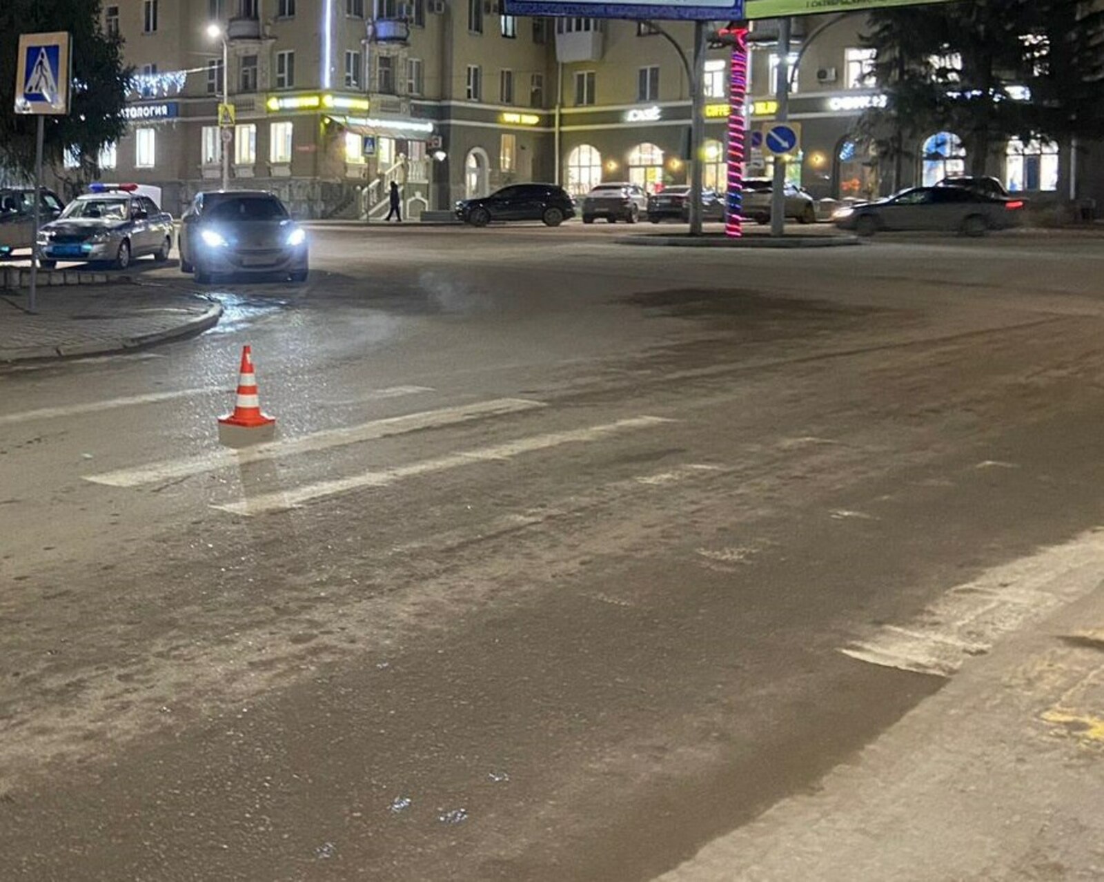 Кечкенә бала зыян күргән