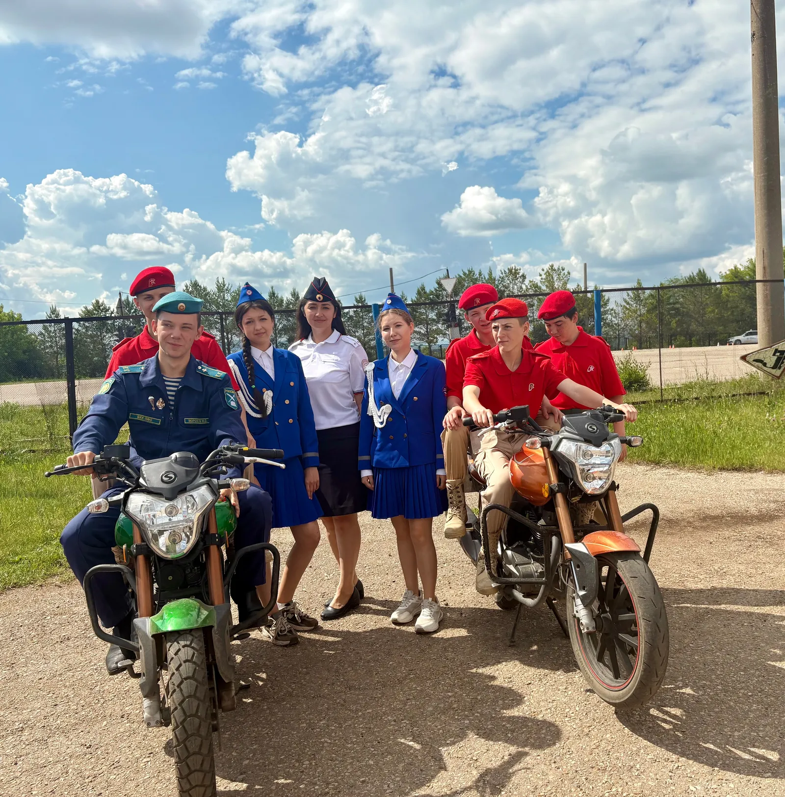 Открытый урок безопасности для юных гостей автодрома