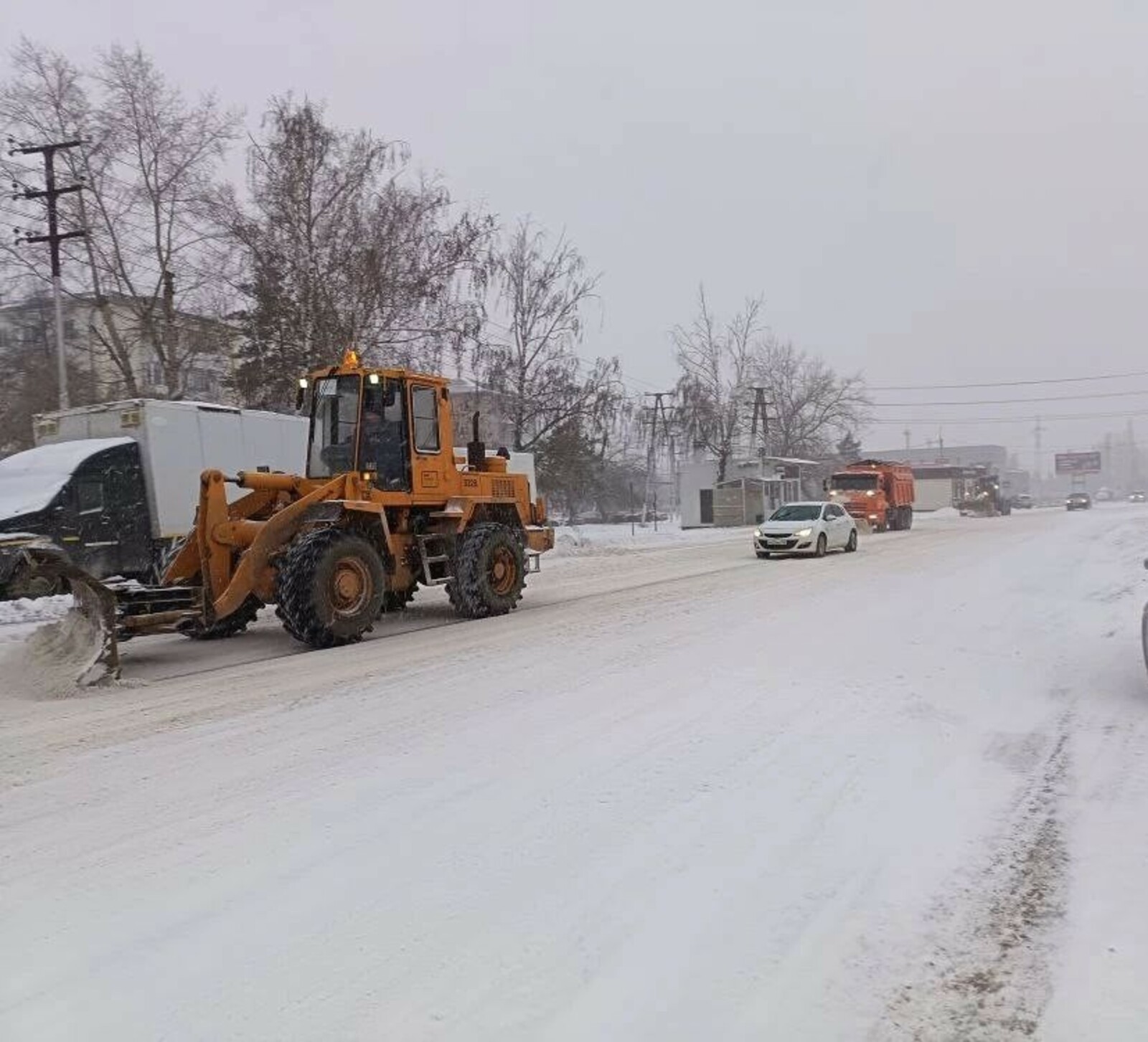 Кар-буранлы кыш җитте