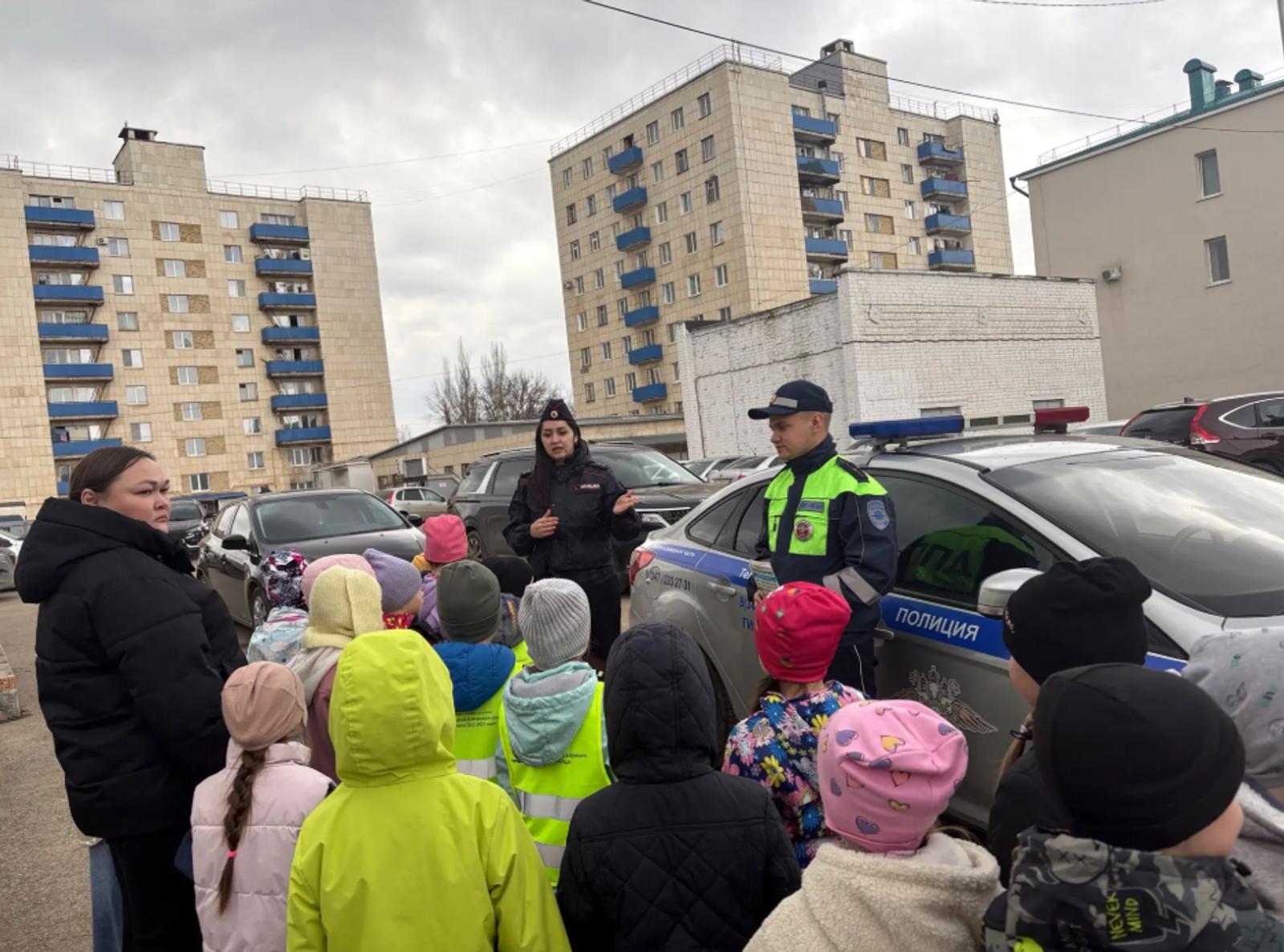 Познакомились с профессией инспектора