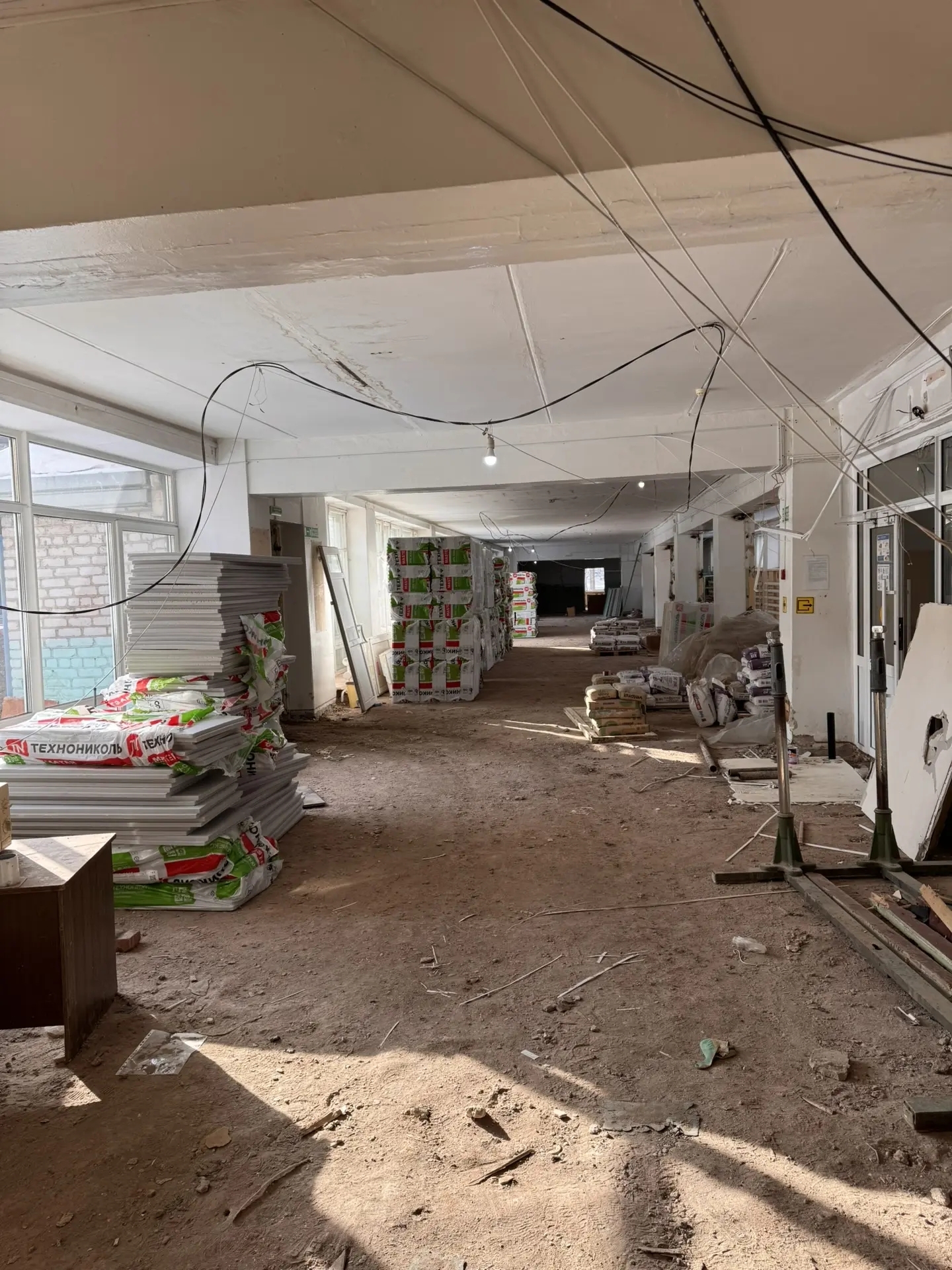 8 нче мәктәптә капиталь ремонт дәвам итә!