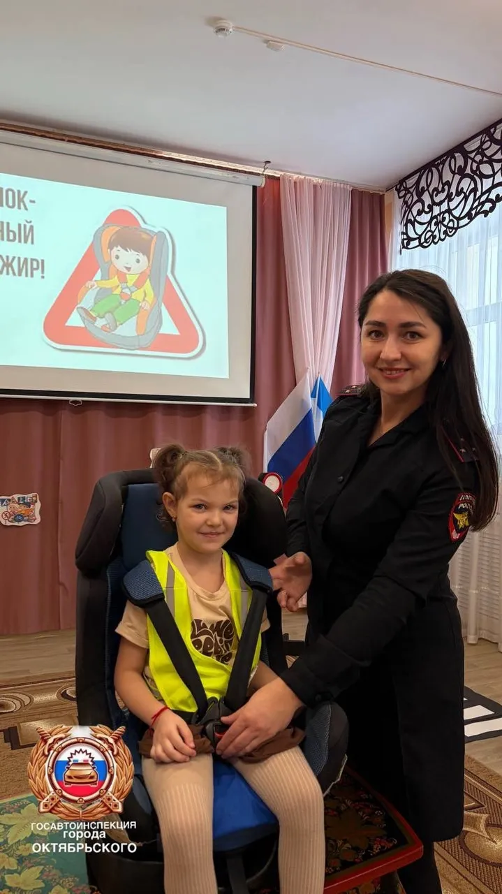 8нче «Алтын балык» балалар бакчасында юлда куркынычсызлык дәресе узды